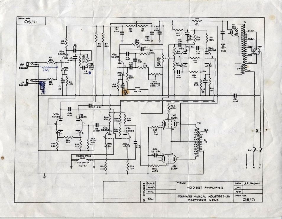 Links to Vox schematics